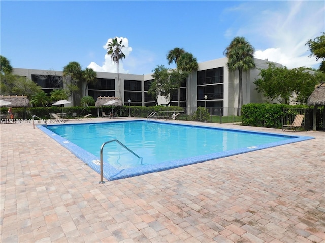 8015 SW 107th Ave Unit 220, Miami, FL 33173 - community pool with a patio area