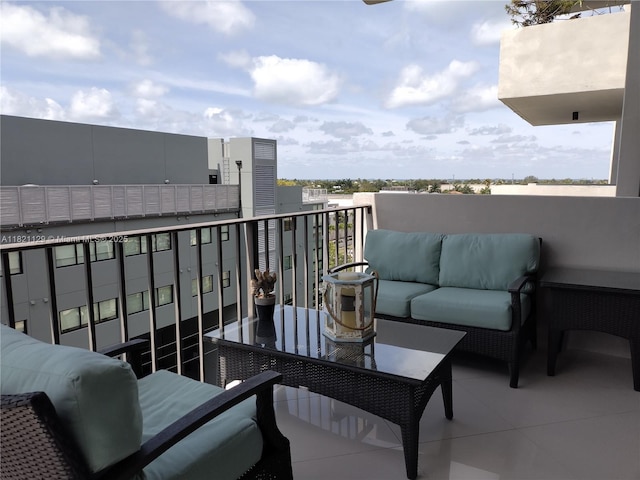 575 Crandon Blvd Unit 706, Key Biscayne, FL 33149 - balcony with outdoor lounge area