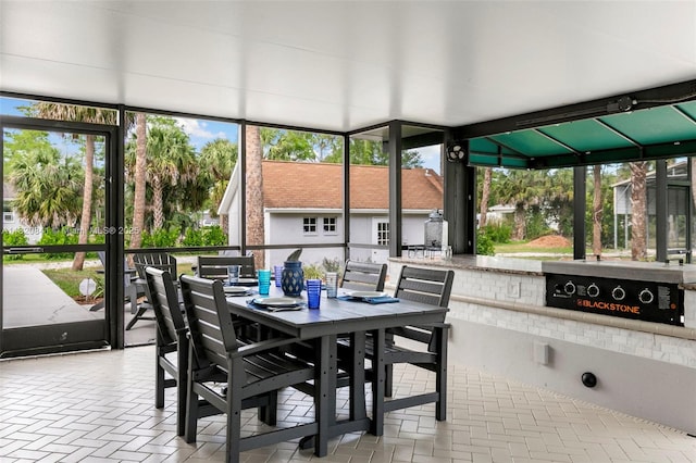 1020 SW 19th St SW, Naples, FL 34117 - sunroom featuring plenty of natural light