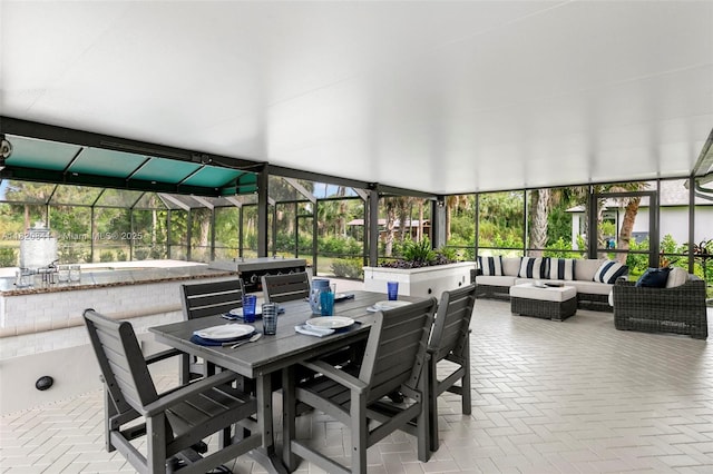 1020 SW 19th St SW, Naples, FL 34117 - view of sunroom