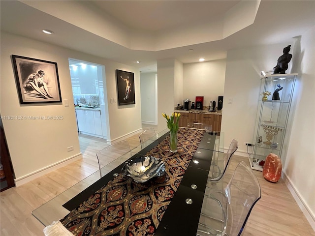 20191 E Country Club Dr Unit 1903, Aventura, FL 33180 - living area with light wood finished floors, a raised ceiling, and recessed lighting