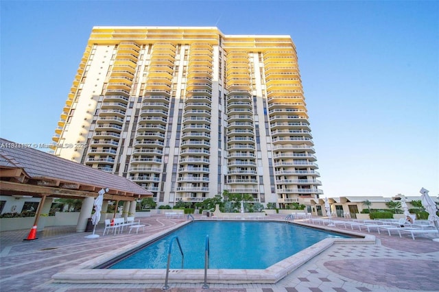 20191 E Country Club Dr Unit 1903, Aventura, FL 33180 - community pool featuring a patio area