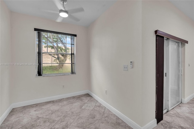 13227 SW 42nd St Unit 8103, Miramar, FL 33027 - unfurnished room featuring a ceiling fan and baseboards