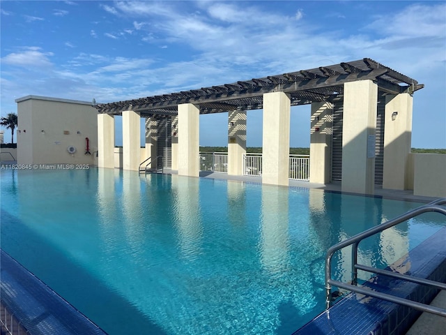 7275 SW 90th Way Unit 405, Miami, FL 33156 - community pool with a pergola