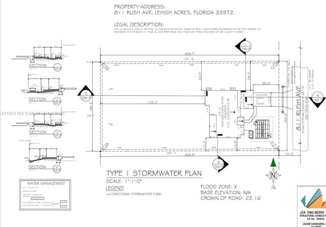 811 Rush Ave, Lehigh Acres, FL 33972 - view of room layout