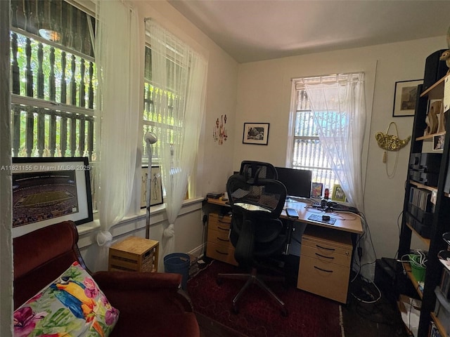 3767 Royal Palm Ave, Miami Beach, FL 33140 - office with plenty of natural light