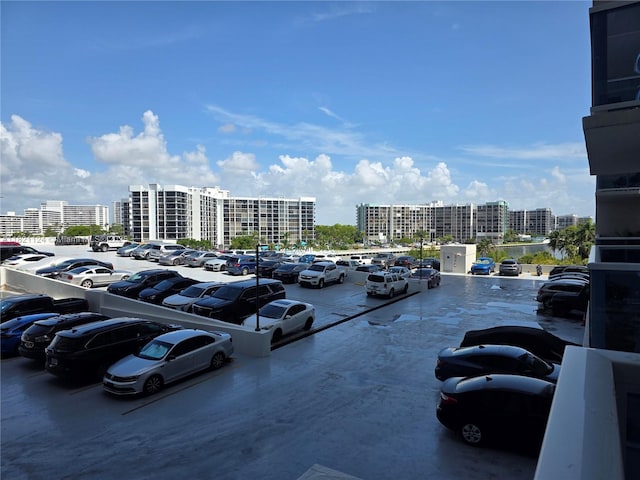3800 S Ocean Dr Unit 425, Hollywood, FL 33019 - uncovered parking lot with a view of city