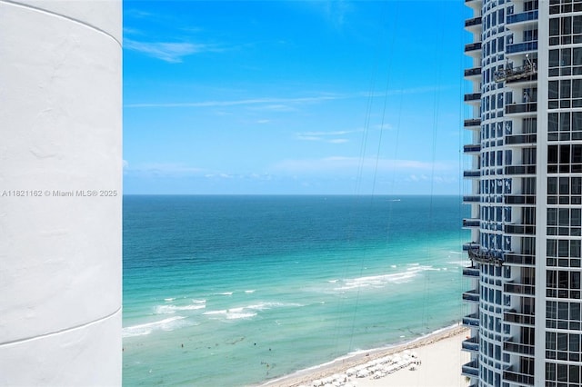 18201 Collins Ave Unit 2008, Sunny Isles Beach, FL 33160 - water view with nearby beach