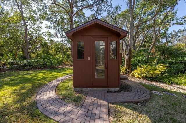 8755 Commodore Dr, Seminole, FL 33776 - view of shed