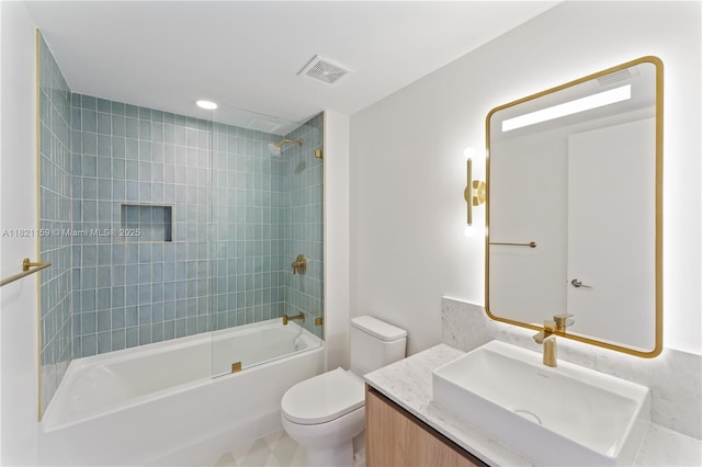 159 NE 6th St Unit 3016, Miami, FL 33132 - full bathroom featuring bathtub / shower combination and vanity