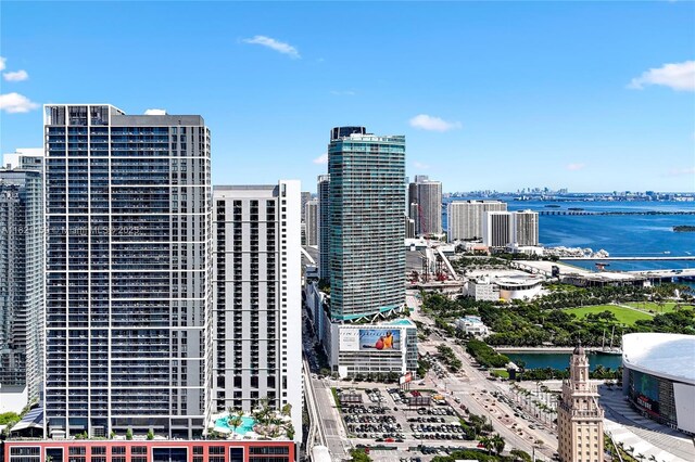 159 NE 6th St Unit 3016, Miami, FL 33132 - city view featuring a large body of water
