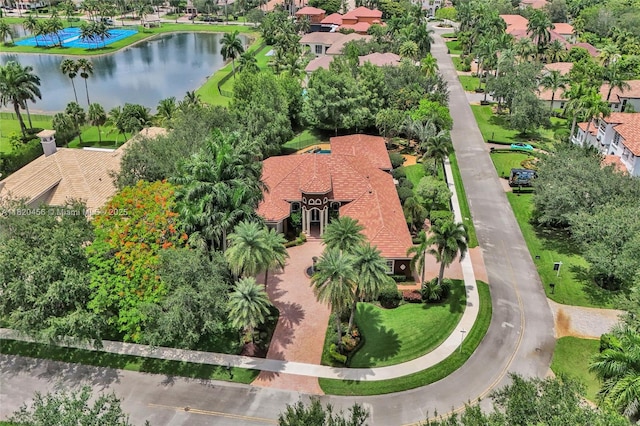 15093 SW 16th St, Davie, FL 33326 - aerial perspective of suburban area with a large body of water