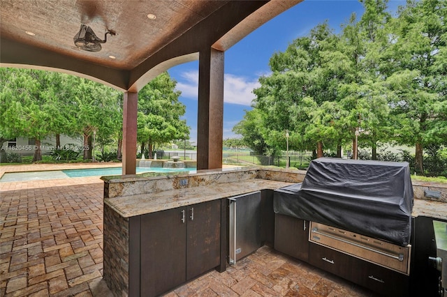 15093 SW 16th St, Davie, FL 33326 - view of patio / terrace featuring area for grilling