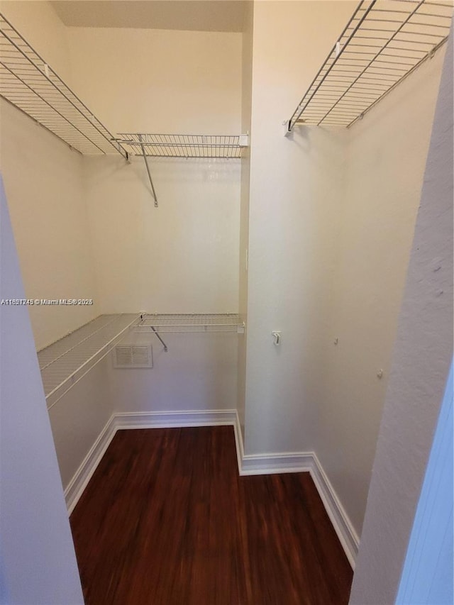 7633 NW 114th Path Unit 7633, Doral, FL 33178 - walk in closet featuring wood finished floors