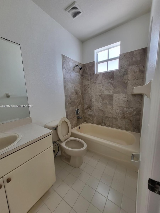 7633 NW 114th Path Unit 7633, Doral, FL 33178 - full bath with tile patterned flooring, vanity, and  shower combination