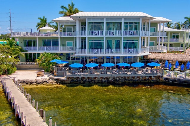 104000 Overseas Hwy Unit 5, Key Largo, FL 33037 - view of building exterior featuring a water view
