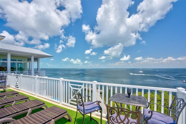 104000 Overseas Hwy Unit 5, Key Largo, FL 33037 - balcony with a water view