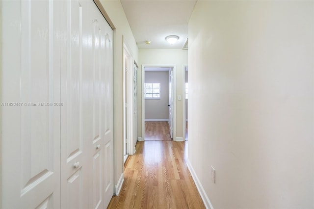 18043 SW 149th Pl, Miami, FL 33187 - hall featuring light wood-style flooring and baseboards