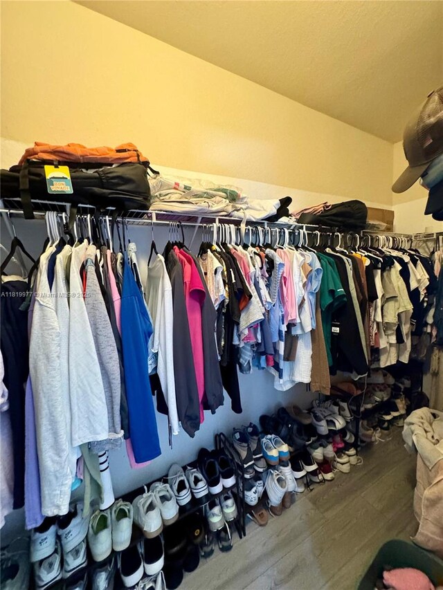 581 SE 32nd Ter, Homestead, FL 33033 - spacious closet with wood finished floors