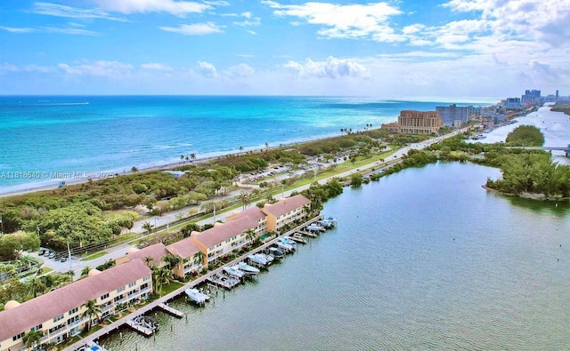 4034 N Ocean Dr, Hollywood, FL 33019 - drone / aerial view of a large body of water