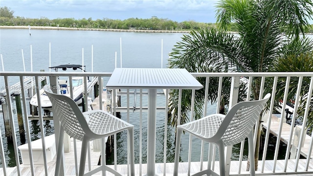 4034 N Ocean Dr, Hollywood, FL 33019 - dock area featuring a water view
