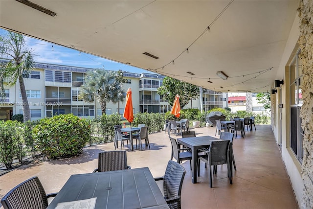 4311 NW 16th St Unit B103, Lauderhill, FL 33313 - view of patio / terrace with outdoor dining area