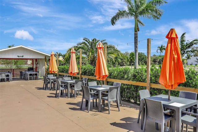 4311 NW 16th St Unit B103, Lauderhill, FL 33313 - view of patio with outdoor dining space
