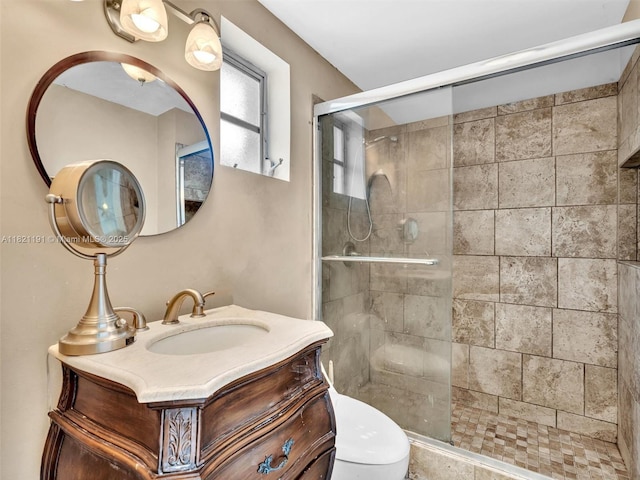 17320 SW 117th Ave, Miami, FL 33177 - bathroom with a shower stall and vanity