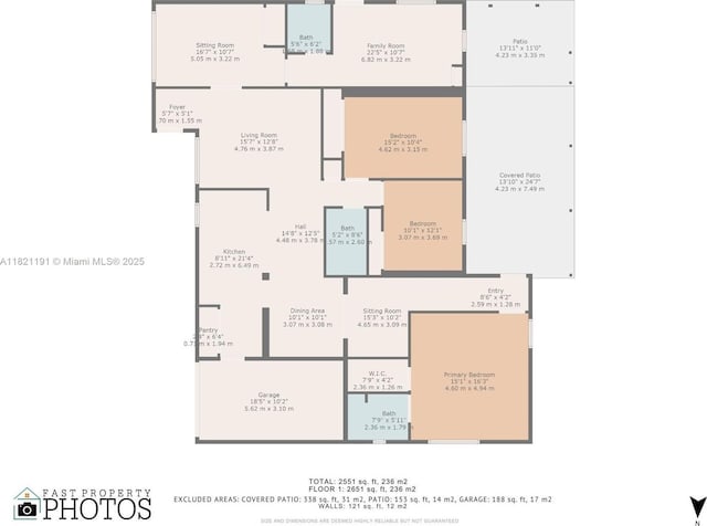 17320 SW 117th Ave, Miami, FL 33177 - view of home floor plan