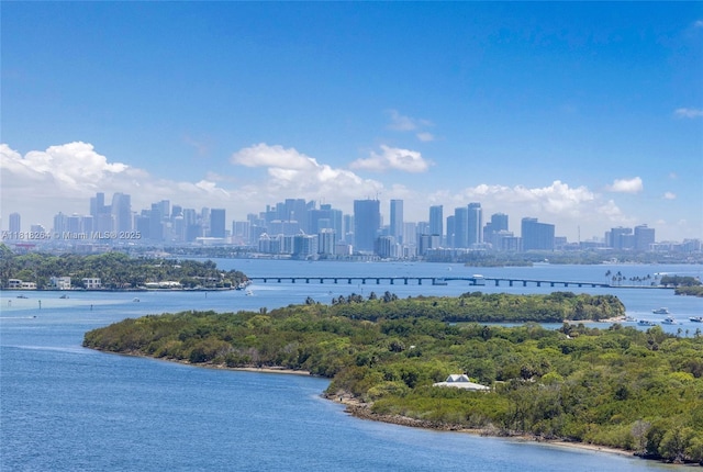 100 Bayview Dr Unit 1922, Sunny Isles Beach, FL 33160 - water view featuring skyline