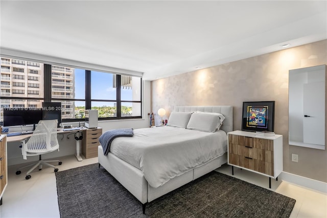 3 Grove Isle Dr Unit C602, Miami, FL 33133 - bedroom with a desk and baseboards