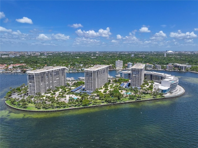 3 Grove Isle Dr Unit C602, Miami, FL 33133 - view of urban area featuring a nearby body of water