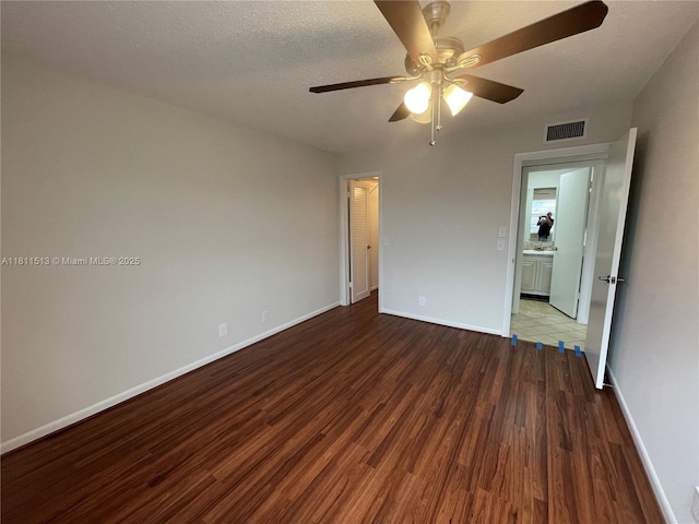 413 Saxony I Unit 413, Delray Beach, FL 33446 - spare room featuring wood finished floors and ceiling fan