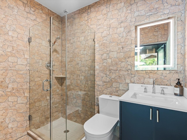 4531 SW 15th St, Miami, FL 33134 - bathroom with vanity and a shower stall
