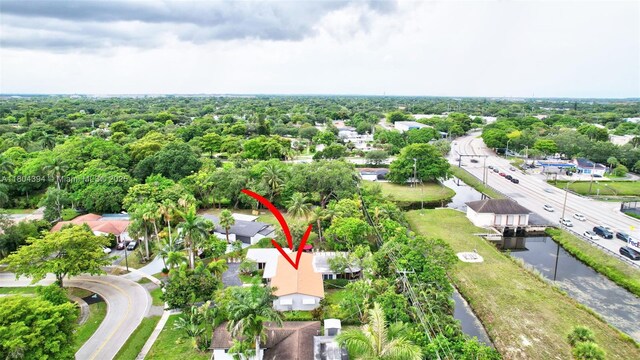 6285 Pine Ter, Plantation, FL 33317 - aerial view of residential area with a large body of water