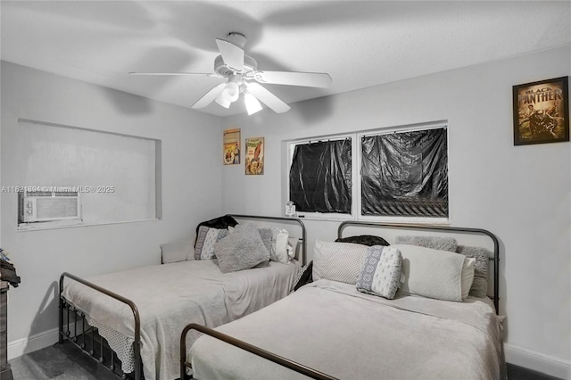 5340 SW 11th St, Margate, FL 33068 - bedroom featuring ceiling fan and cooling unit