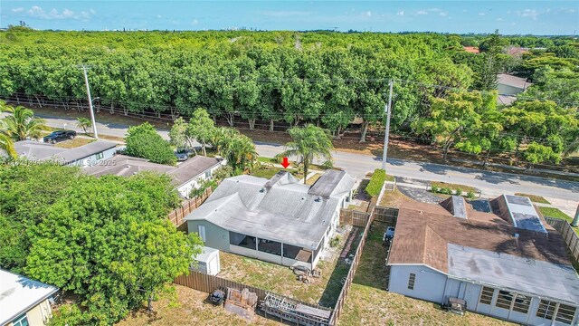 5340 SW 11th St, Margate, FL 33068 - aerial view of a forest