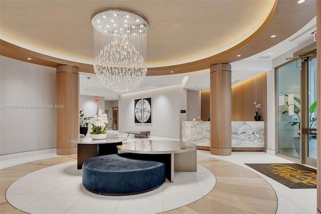 888 Brickell Key Dr Unit 1006, Miami, FL 33131 - lobby featuring recessed lighting