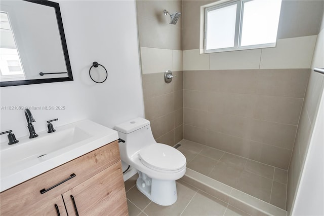 6675 NW 15th St, Margate, FL 33063 - full bathroom featuring tiled shower and vanity