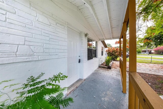 5736 Simms St, Hollywood, FL 33021 - view of patio