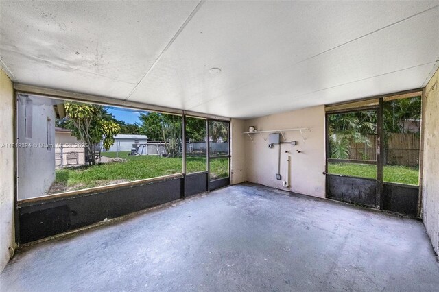 5736 Simms St, Hollywood, FL 33021 - view of unfurnished sunroom