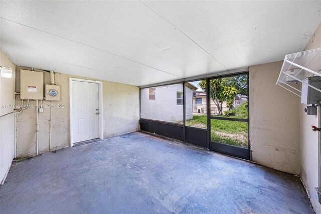 5736 Simms St, Hollywood, FL 33021 - view of unfurnished sunroom
