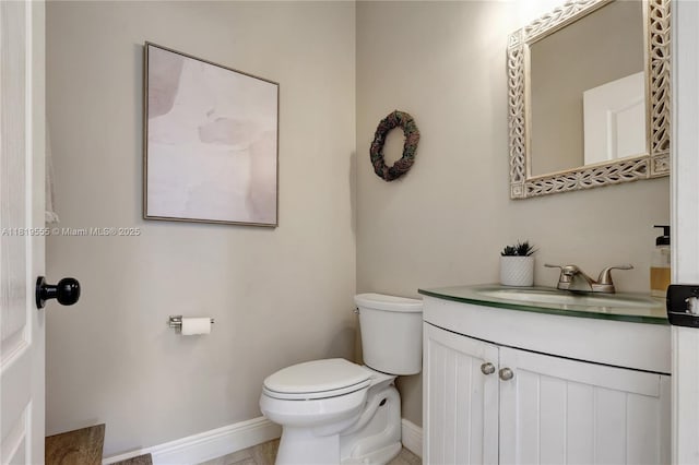 15201 SW 46th Ct, Miramar, FL 33027 - half bathroom with baseboards and vanity