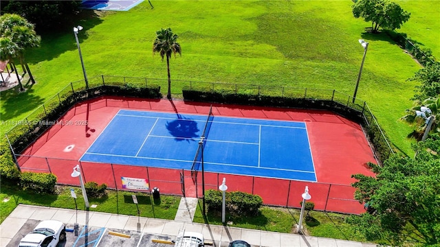 15201 SW 46th Ct, Miramar, FL 33027 - view of tennis court