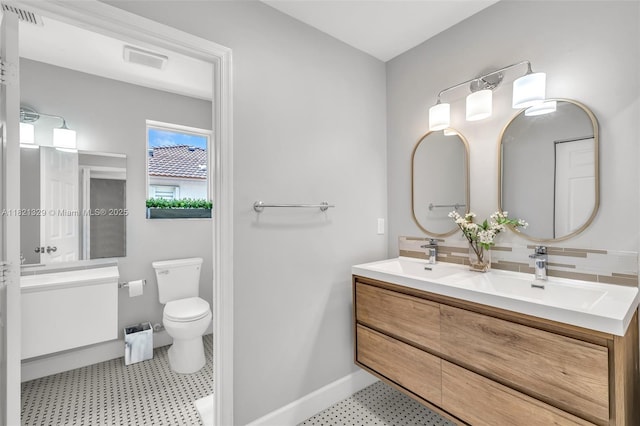 15631 SW 53rd St, Miramar, FL 33027 - full bathroom featuring double vanity and tile patterned floors