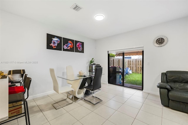 23404 SW 131st Ave, Homestead, FL 33032 - dining room featuring a desk and tile patterned flooring
