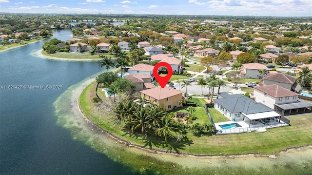 21343 SW 88th Ct, Cutler Bay, FL 33189 - aerial view of residential area featuring a nearby body of water