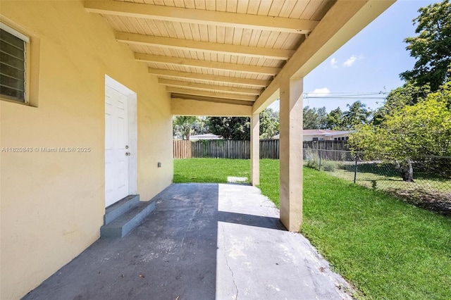 6428 Plunkett St, Hollywood, FL 33023 - view of patio / terrace