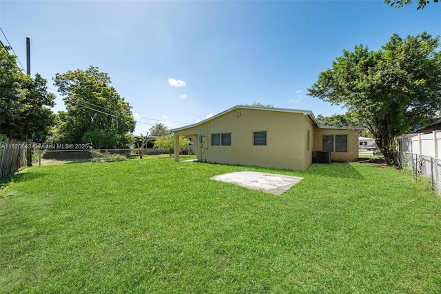 6428 Plunkett St, Hollywood, FL 33023 - fenced backyard featuring a patio