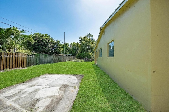 6428 Plunkett St, Hollywood, FL 33023 - fenced backyard with a patio area